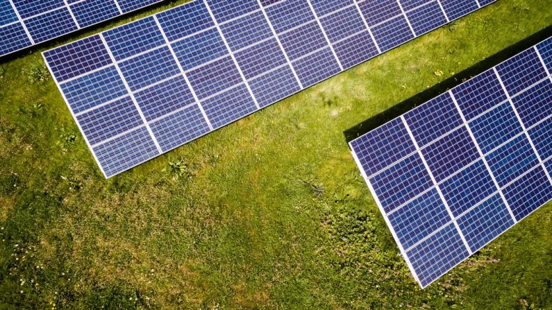Solar Installation Process - photo of three solar panels