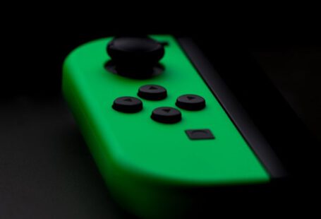 Solar Charge Controller - close-up photography of Nintendo Switch neon green controller