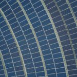 Solar Panel Lifespan - blue solar panel lot