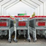 Leasing Buying Comparison - gray and red shopping carts