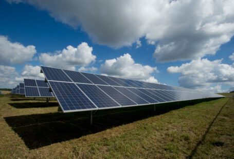 Payback Calculation Solar - solar panels on green field