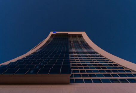 Rv Solar Panels - a tall building with a blue sky in the background