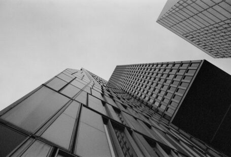 Solar Panel Diagram - a low angle view of several buildings